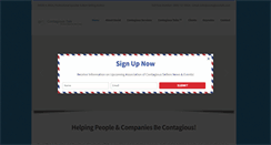 Desktop Screenshot of contagioustalk.com