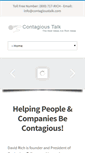 Mobile Screenshot of contagioustalk.com